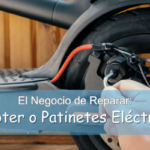 Imagen Reparando un scooter electrico